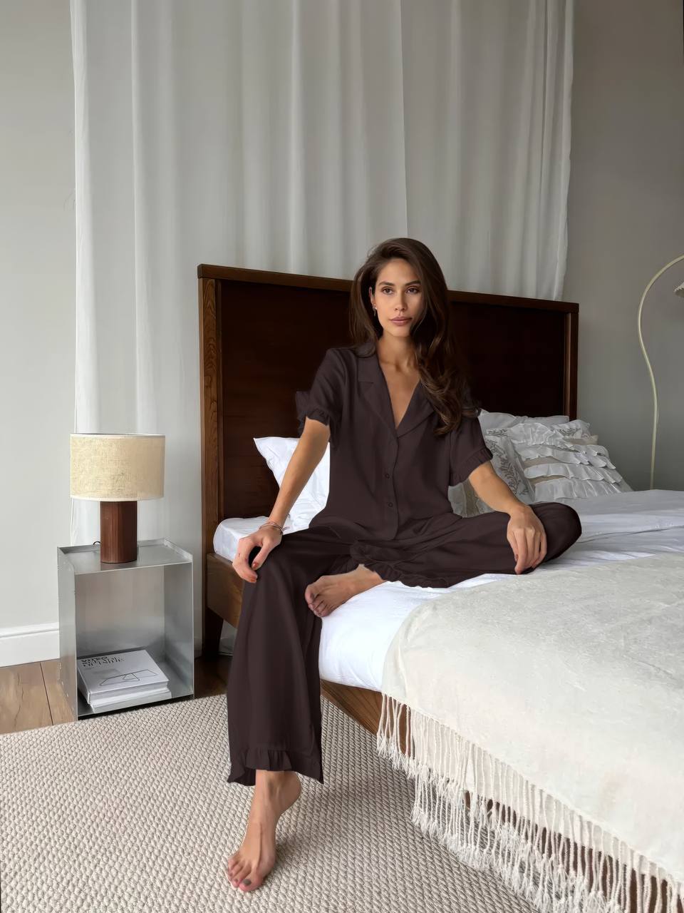 A luxurious and comfortable homewear set